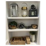 Decorative Lanterns, Baskets & Faux Plants