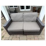 Wicker Style Outdoor Couch