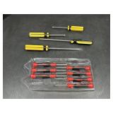 Tekton and Stanley Screwdrivers