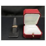 Cartier Trinity 18K Tri-Color Gold Ring