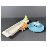 Trinket/ Ring Dish w/ Interchangeable Charms