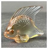 Lalique France Art Glass Fish Figurine