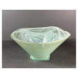 12' Art Glass Swirl Bowl