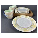Pfaltzgraff Plates and Cups