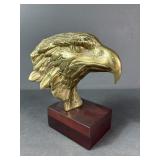 10 ' Brass Eagle Bust