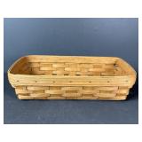 Longaberger Basket sans handles; 14.5 '