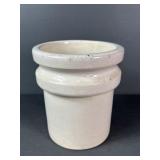 Double Ribbed Stoneware Crock