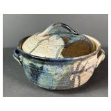Handcrafted Studio Pottery Lidded Casserole