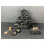 Cast Iron Toy Antique Stove and More