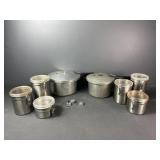 Dry goods canisters and Pressure cookers