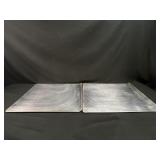 Two baking sheets