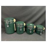 Green Canister Set