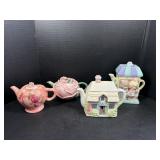Precious Moments and More Tea Pots