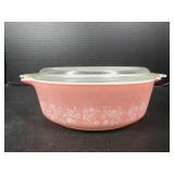 Pyrex pink gooseberry baking dish