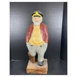 Tall Captain Ceramic Statue