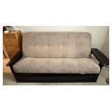 Convertible Futon Sofa Bed with Storage Drawers