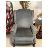 Recliner Vintage Blue Lounge Chair