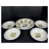 Crofton Spice spaghetti bowl with serving bowls