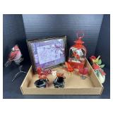 Cardinal Bird Decor & Figurines Collection