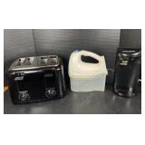 Hamilton Beach Mixer,Toaster & Black+Decker Opener