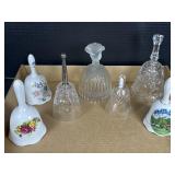 Glass & Porcelain Decorative Bells
