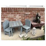Small Children's Table and Outdoor Decor
