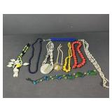 Beaded necklaces