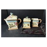 Cracker Barrel Decorative Teapots