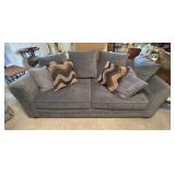 Hillcraft Furniture Blue Couch