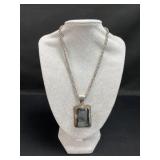 Sterling Silver necklace and earring set