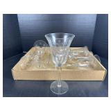 Polka Dot Crystal Wine Glasses