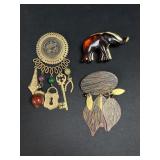 Alexander the Great coin brooch and more