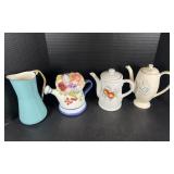 Dansk Teapot, Floral Watering Can & Pitcher