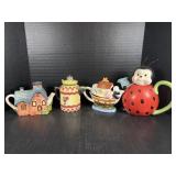 Burton + Burton Ladybug & Sakura Teapots