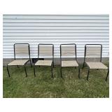 4 Outdoor Patio Chairs