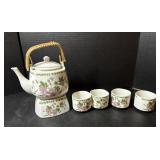Decorative Teapot & Teacups