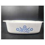 Corning Ware blue cornflower baking dish
