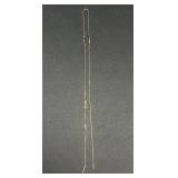 Broken 14K Gold Italian Chain Necklace