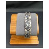 Sterling Silver Siam Niello Dancer Bracelet