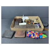 Leather wallets and more