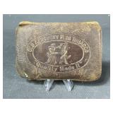 Old Kentucky Plug Tobacco Leather Pouch