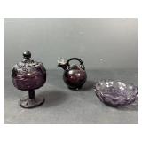 Purple Glass Pieces