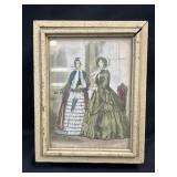 Vintage framed print