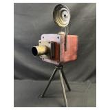 Vintage Metal Camera Decor