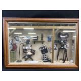 Old Hollywood film shadowbox
