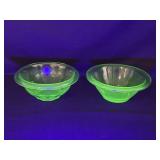 Anchor Hocking and Other Uranium Glass Bowls