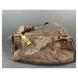 Fossil Brown Leather Hand Bag