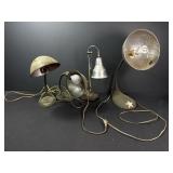 Vintage Industrial & Gooseneck Desk Lamps