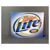 Miller Lite Metal Sign