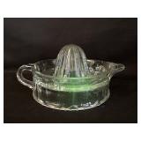 Manganese Clear Glass Juicer
